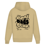 Cool Dads Club – Desert Sand Oversize Hoodie – Streetwear für Väter – Rückenansicht | Vaterstück