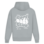 Cool Dads Club – Light Asphalt Oversize Hoodie – Streetwear für Väter – Rückenansicht | Vaterstück