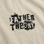 Father Theory – Oversize T-Shirt – Streetwear für Väter – Detailansicht | Vaterstück