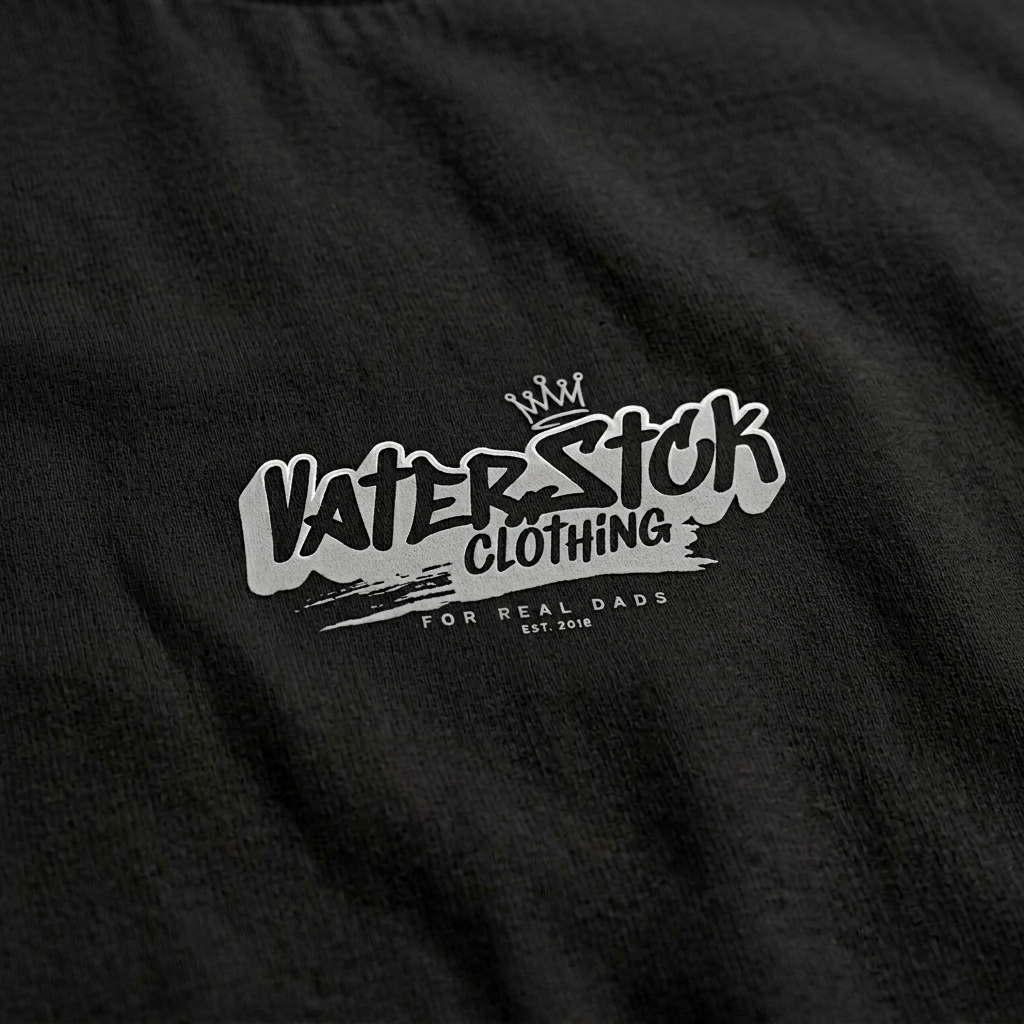 Vaterstück Clothing for real Dads – Oversize T-Shirt – Streetwear für Väter – Detailansicht | Vaterstück